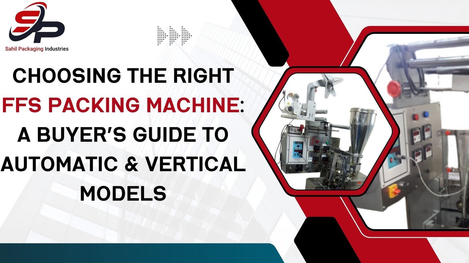 FFS pouch packing machines